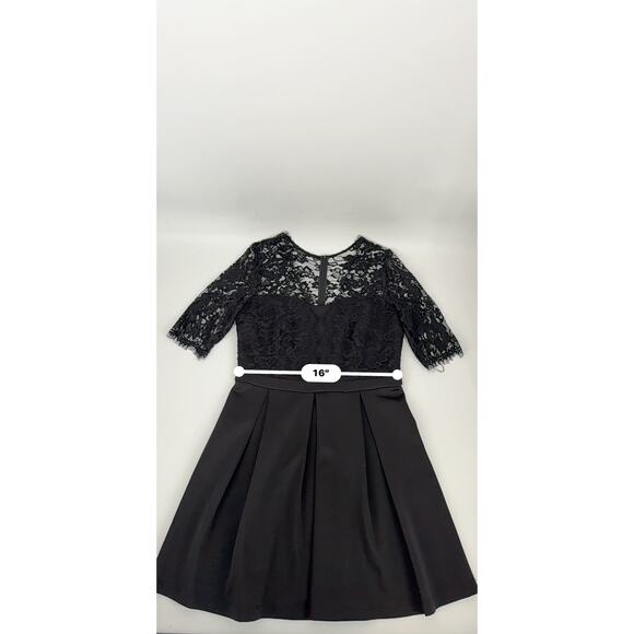 J Taylor Black Lace Dress (B19) - Picture 8 of 11